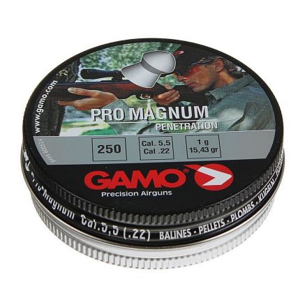 Пули Gamo Pro Magnum 5,5 мм, 1 грамм, 250 штук